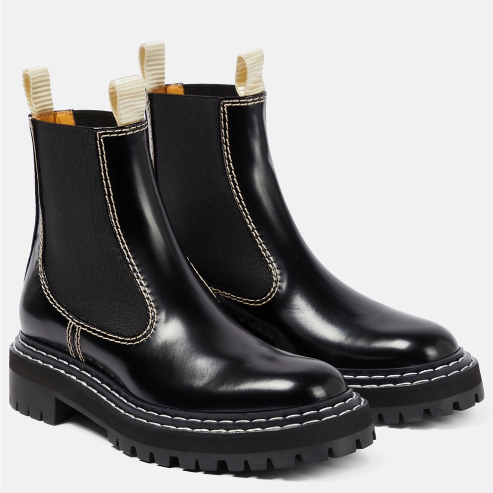 Proenza Schouler Women's Lug Sole Chelsea Booties